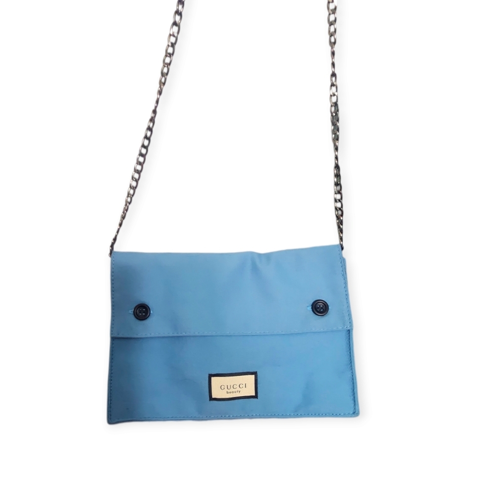 💙 GUCCI! BEAUTY BAG Turned Shoulder/ Crossbody Bag